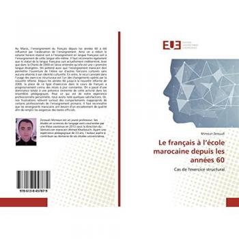 Le français à l’école marocaine depuis les années 60: Cas de l'exercice structural