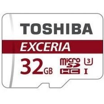 Scheda Memoria Toshiba microSDHC 32GB Exceria, Velocità 90 MB/s