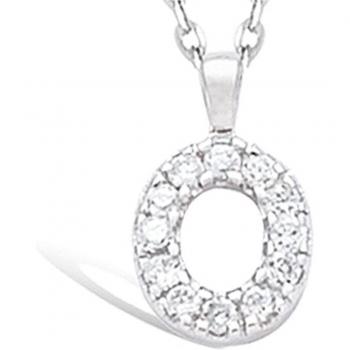 Éclat de Lily – Pendentif lettre O 9×9 mm