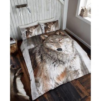 Wilderness Woven Wolf Comfort Set