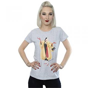 Disney Cruella De Vil Grey Cotton Top – Women's Size S