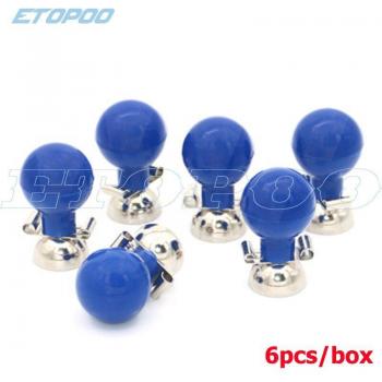 Pack 6 Électrodes Poitrine 3.0/4.0 – Boule d’Aspiration Grise