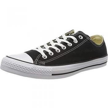 Converse Mens Black Canvas Sneakers UK 10.5