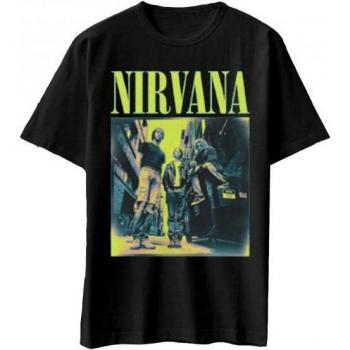 Nirvana Unisex T-Shirt für Erwachsene Kings Of The Street XL schwarz