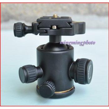 Flexibler Kamera Ball Kopf mit Schnellwechselplatte
