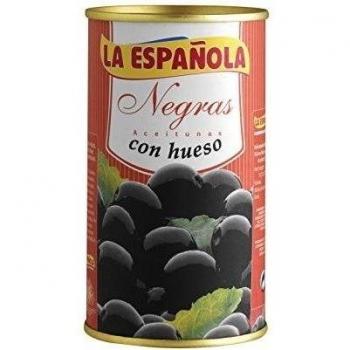 Schwarze Oliven La Española (185 G)