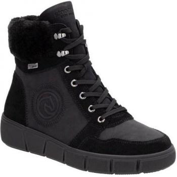 Stivaletti eleganti scamoscati nero EU38