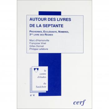Autour des livres de la septante