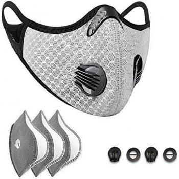 Dust Mask with Activated Carbon Filters