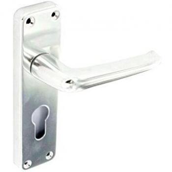 Aluminium Euro Handles Bright 150mm