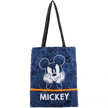Disney Mickey Mouse Blue-Bolsa de la Compra Shopping Bag. Azul Oscuro