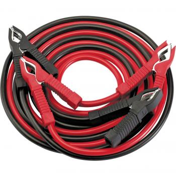 Draper 91892 Motorcycle Booster Cables (2m x 5mm²) Heavy Duty Battery Jump Leads Black/Red