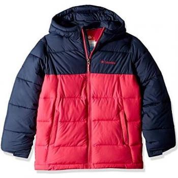 Chaqueta Columbia Pike Lake, Poliéster, Azul/Rosa, Talla XL