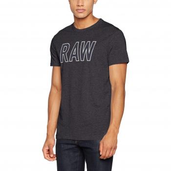 Camiseta G-STAR RAW Tomeo R T S/s, Hombre, Negro