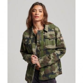 Giacca Militare Superdry Verde Camo XS