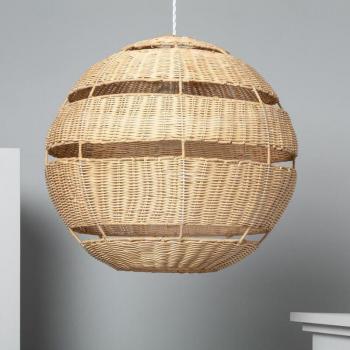 Suspension Tressée Blanc Ø500 mm, Modèle Big Bulang – TECHBREY