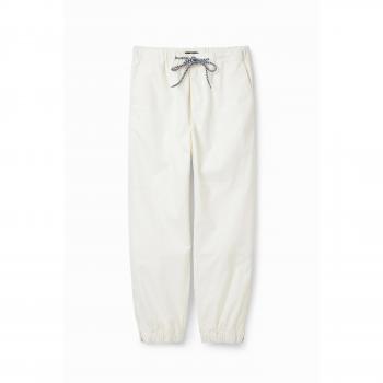 Jogger Cargo Desigual para Hombre en Color Blanco
