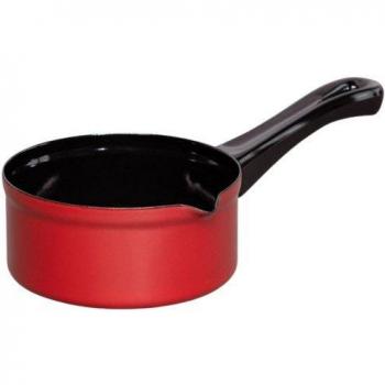 Tasse enfant Riess 14 cm 0,75 L couleur noire et rouge