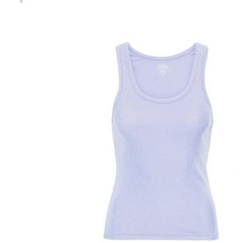Canottiera Donna Eco‑Lavender con Costi