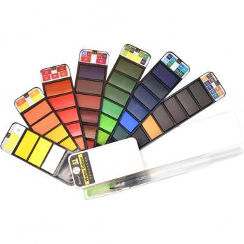 Kit de Pintura Aquarelita 12 Tintes