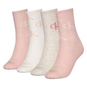 Calvin Klein 4er-Set hohe Damensocken 701229463 Bunt 00 Damen