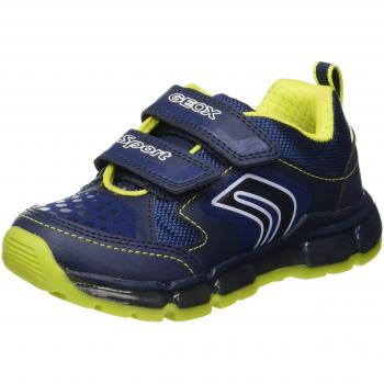 Geox J Android Boy A, Zapatillas para Niños, (Black/Navy C0759), 26 EU