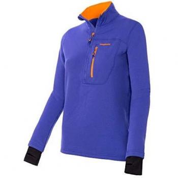 Top deportivo Trangoworld Trx2 Stretch con diseño morado, talla XS