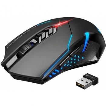 TOPELEK 2400 DPI Funkmaus – Gaming‑Profi
