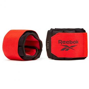 Reebok FlexLock 1kg Red Ankle Weight