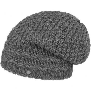 Lierys Women's Anthracite Knit Hat