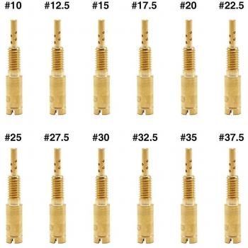 Kit de jet de carburador piloto lento metal 10 a 37.5 / 32.5Z a 60