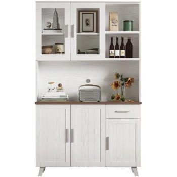 Meuble à Téléviseur 200×40×40 cm – Rangement compact 3 tiroirs, finition dorée haute brillance