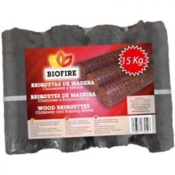 15 kg de Briquetas BioFire en Pack