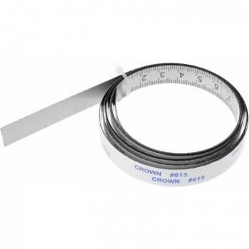 Ruban métrique inox #1 avec adhésif ultra‑résistant