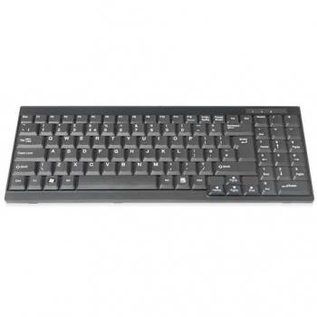 Clavier KVM DS‑72000UK – QWERTY anglais UK en noir