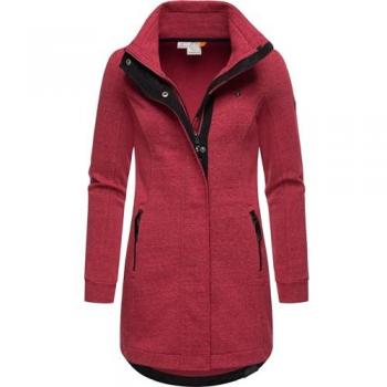 Ragwear Letrice: Sudadera Rompeestilos Rosa Moteada / Negro con Cremallera
