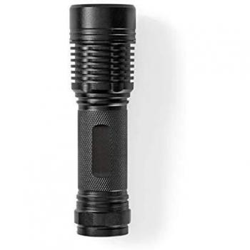 Nedis Waterproof LED Torch 5W 280 Lumen 250m Range | Black