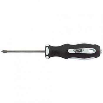 Draper Expert Cross Slot No:1 x 75mm Soft Grip Screwdrivers 995CS 34990