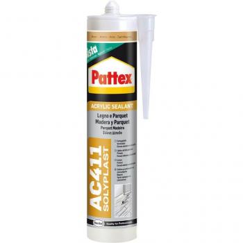 SILICONE ACRILICO PER LEGNO E PARQUET 'PATTEX AC411' ml 300