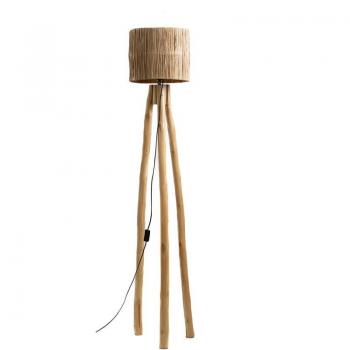 Rattan Floor Lamp Teka 472467 (Fijado)