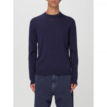 Men's Diesel Round-neck Sweater in Blue