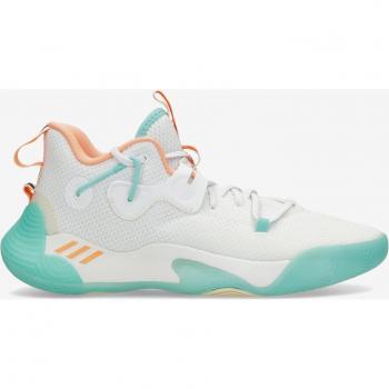 Harden Stepback 3 Bahamas en Blanco y Naranja, modelo GW4215, talla 40⅔ – Hombre