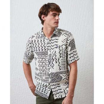 Camisa Altonadock de hombre con estampado étnico