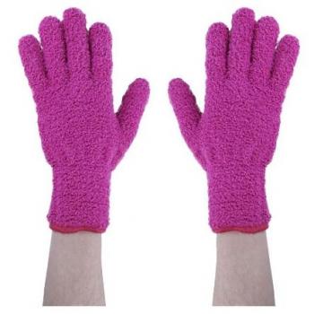 Guantes de Microfibra para Decoloración Bifull Rosa