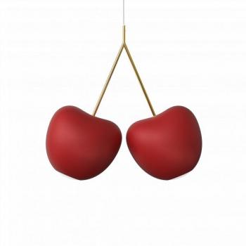 Qeeboo Lampadario Cherry in polietilene