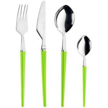 Set Posate Inox 24 Freccia Verde