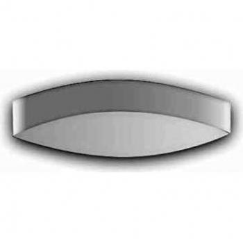 Aplique LEDS·C4 Wave 2700K, aluminio blanco mate