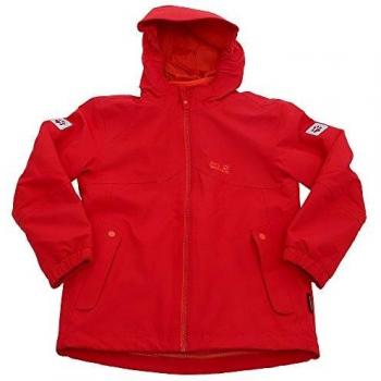 Jack Wolfskin Kids Icelander 3‑in‑1 Jacke, 164/164 Jungen, Ruby Rot