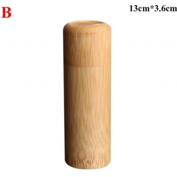 Sustainable Round Bamboo Tea Holder