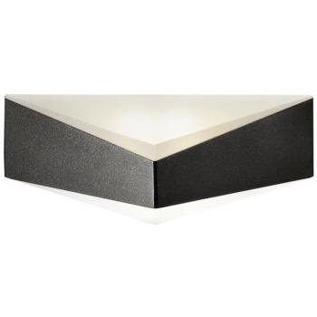 Aplique LED 10W Antracita IP65 E27 Geométrico Cristher 659A-G05X1A-04